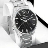 Relógio Champion Masculino Ca31266g Cor da correia Prata Cor do bisel Preto 2