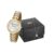 Relógio Feminino Mondaine Analógico – 53609LPMVDE1K1 Dourado com Acessório