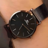Relógio Masculino Preto Saint Germain Houston Full Black 40mm Fundo Preto