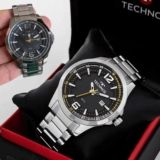 Relógio Masculino Technos Soul Prateado Loja De Fábrica
