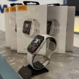 Relógio Smartwatch QCY Watch GTC S1 Tela 1.85 HD Bluetooth Esportivo Saúde IPX8 Cor Cinza