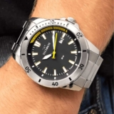 Relógio Technos Masculino Militar Prata A Prova D´água 2115NAQ/1P