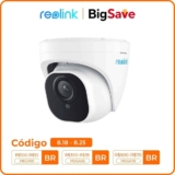 Reolink RLC-520A: Câmera de Segurança 5MP POE com Visão Noturna e Detecção de Veículos