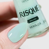 Risqué Esmalte Menta.Liza Cremoso 8Ml
