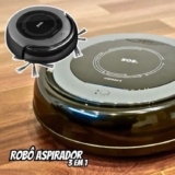 Robô Aspirador de Pó Eos Smart Clean Ear01t Titanium Bivolt