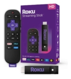 Roku Streaming Stick 2025 Para Tv Hd/fhd Controle Por Voz Preto De Voz