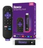 Roku Streaming Stick 2025 Para Tv Hd/fhd Controle Por Voz Preto De Voz