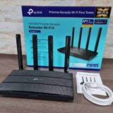 Roteador Tp-link Ax12 Wifi 6 Archer Ax1500 Dual Band Gigabit Preto