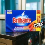 Sabão em Pó Concentrado Brilhante Lava Roupas – Limpeza Total Original 2,2kg