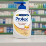 Sabonete Líquido Antibacteriano para as Mãos Protex Nutri Protect Vitamina E 220ml, Protex