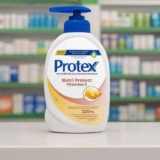 Sabonete Líquido Antibacteriano para as Mãos Protex Nutri Protect Vitamina E 220ml, Protex