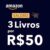 Saldão: 3 Livros por R$ 50,00