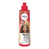 Salon Line, Ativador de Cachos, SOS Cachos, Recarga de Queratina, Vegano – Para Cabelos Cacheados e Crespos, 300ml