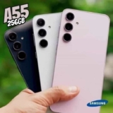 Samsung Galaxy A55 5G, Câmera Tripla Traseira de até 50MP, Selfie de 32MP, Nightography, Apagador de objetos, Design em metal e vidro, IP67, Super AMOLED 6.6″ 120Hz Vision Booster, 256GB – Azul Escuro