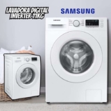 Lavadora Digital Inverter Samsung WW11T Branca 11kg