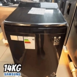 Samsung Lavadora Smart Digital Inverter WA14CG Black 14kg – 127V