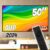 Samsung Smart Tv 50 Polegadas Qled 4k Q60d 2024 Quantum HDR Processador Quantum Lite 4K