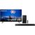 Samsung Smart TV 65” Crystal UHD 65TU8000 4K, Wi-fi, Borda Infinita, Alexa built in, Controle Único, Visual Livre de Cabos + Soundbar Samsung Hw-t555 2.1 Canais Subwoofer Wireless Bluetooth HDMI – 320w