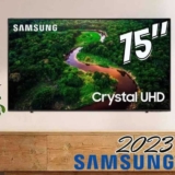 Samsung Smart Tv 75” Crystal Uhd 4k 75cu8000 2023
