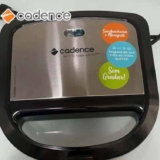 Sanduicheira Elétrica Toast & Grill Prime San615 Cadence Preto/inox 220v