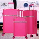 SANTINO, Conjunto de Malas Versalhes 3 Peças Rígida 360° Santino – SDV501J