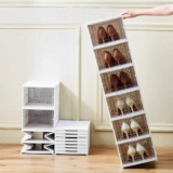 Sapateira Caixa De Sapato Empilhável Vertical 6 Andares