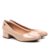 Scarpin Via Uno Salto Baixo Verniz – Nude – Tam. 34