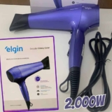 Secador de Cabelo Glossy Color Elgin 2.000W Tourmaline íon, Jato Frio e 7 opções de Combinações Roxo – 220v
