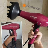Secador de Cabelos com Difusor Curly Hair, Vermelho, 110v, Cadence, Cadence, SEC530-127, Vermelho