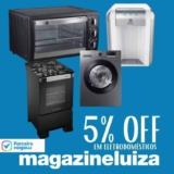 Seleção de Eletrodomésticos com Cupom de 5% OFF