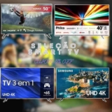 Seleção de TVs com 5% de Desconto