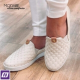 Slip On Modare Matelassê Feminino