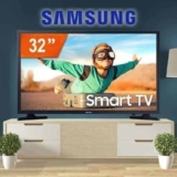 Smart Monitor TV Samsung 32 Tizen HD HDR Wi-Fi Alexa HDMI – LS32BETBLGGXZD