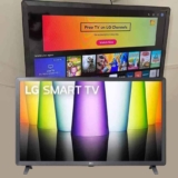 Smart TV 32” HD LED LG 32LQ620 AI Processor – Wi-Fi Bluetooth Alexa Google Assistente 1 USB