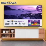Smart TV 40” Britânia Roku TV LED Dolby Audio BTV40M9GR2CGB