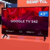 Smart TV 43″ Full HD LED Semp S42 Google TV 2 HDMI