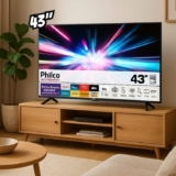 Smart TV 43″ Philco Roku TV HDR10 Dolby Áudio