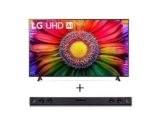 Smart TV 4K 50″ LG NanoCell 50NANO80T + LG SoundBar SQC2-300W