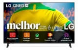 Smart TV 4K 50″ LG QNED73 Portal de Games Processador AI α7 Ger8 4K Super Upscaling Google Cast Integrado Controle AI Magic WebOS 25 Modo Esportes Alerta de Esportes