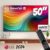 Smart TV 4K 50″ LG NanoCell 50NANO80T Processador α5 Ger7 AI Hub de Esportes Alexa/Chromecast integrado webOS 24 Controle Smart Magic