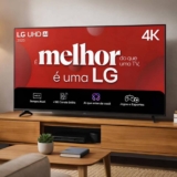Smart TV 4K 60″ LG UHD 60UA85 Processador α7 AI Ger8 4K Super Upscaling Google Cast Alexa Integrado Controle AI Smart Magic WebOS 25