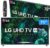 Smart TV 4K LED IPS 75” LG 75UN8000PSB Wi-Fi – Bluetooth HDR Inteligência Artificial 4 HDMI 2 USB