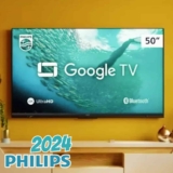 Smart TV 50″ 4K UHD D-LED Philips Série 7019 50PUG7019/78 VA Wi-Fi Bluetooth Google Assistente 3 HDMI 2 USB