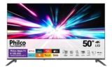 Smart TV 50” Philco PTV50VA4REGB Roku TV LED Dolby Audio
