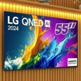 TV LG 55″ Smart QNED 4K UHD 55QNED80TSA
