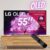 Smart TV 55″ LG 4K OLED 55C1 120 Hz, G-Sync, FreeSync, 4x HDMI 2.1, Inteligência Artificial ThinQ, Google, Alexa e Smart Magic – 2021