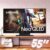 Smart TV 55 Neo QLED 4K Samsung Gaming 55QN90B, Mini Led, Painel até 120hz, Processador com IA, Som em Movimento, Tela sem limites, Design slim
