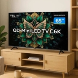 Smart TV 65″ TCL 4K UHD MiniLED 65C6K 120Hz Google TV AiPQ Google Assistente 4 HDMI 2 USB