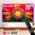 Smart TV 75″ 4K LG UHD ThinQ AI 75UR8750PSA HDR Bluetooth Alexa Google Assistente Airplay2 3 HDMI