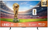 Smart Tv 75p 4k 75a6nv Dled Dts Virtualx Vidaa U9 Hisense